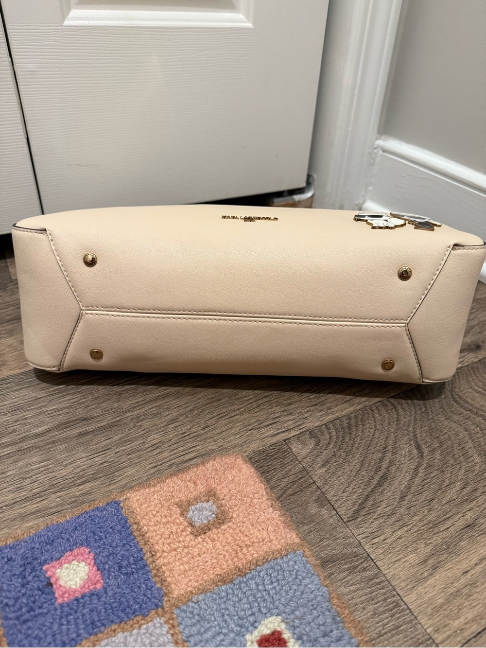 Karl Lagerfeld Paris Meribel Satchel NWT - Picture 6 of 9